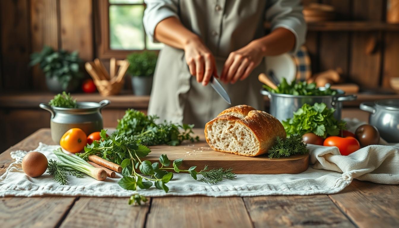 Homemade baking and desserts