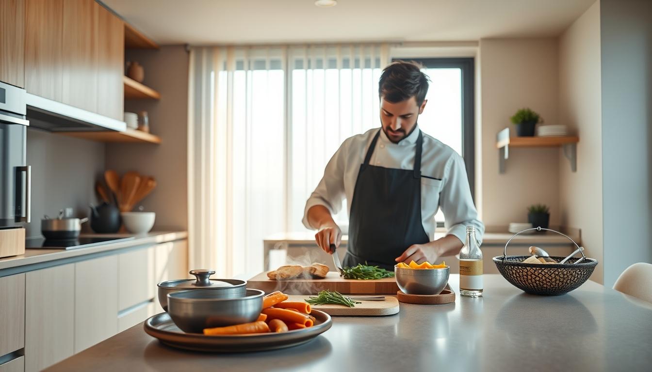 Fresh seasonal cooking dish